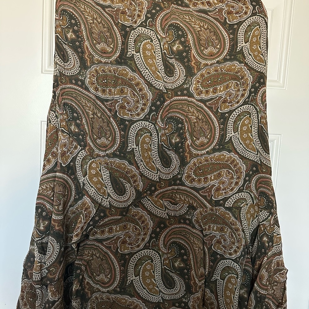 Style & Co Paisley Y2K Skirt size 12 - Picture 2 of 4